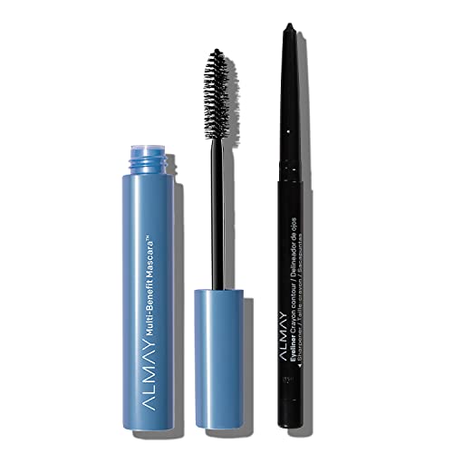 Almay Twin-Motion Mascara and Eyeliner Set, Black Brown