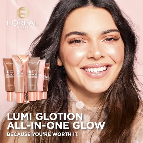 L'Oreal Paris Make-up True Match Lumi Glotion - Pure Glow Booster, Illuminating Highlighter, Bronzing Drops for a Radiant Solar-Kissed End, Shade 902 Gentle