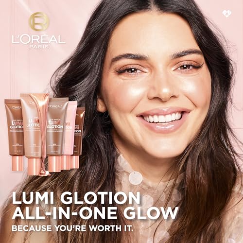 L'Oreal Paris Make-up True Match Lumi Glotion - Pure Glow Enhancer, Illuminating Highlighter, Bronzing Drops for a Solar-Kissed Radiance, Shade 904 Deep